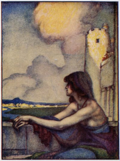 Nel cuore addormentato di Elena venne il ricordo da William Heath Robinson
